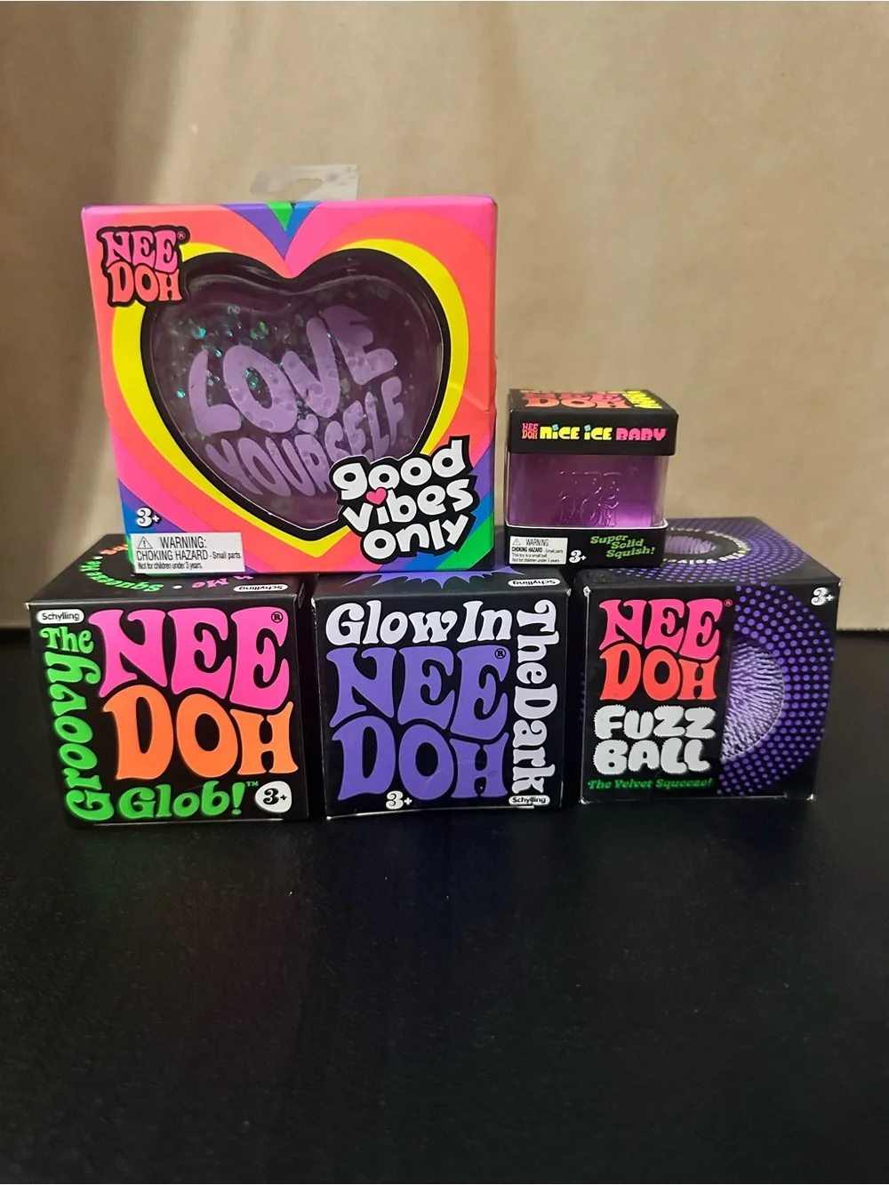 Needoh -5 pack! Purple